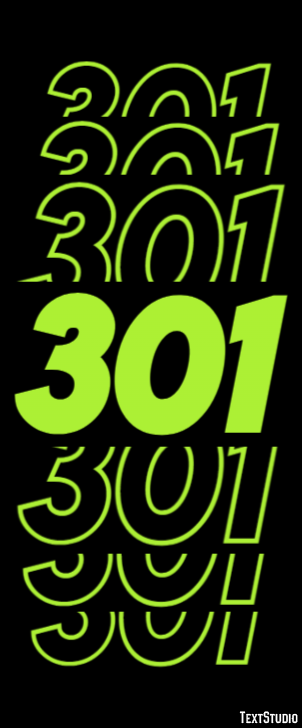 301 Effetto testo