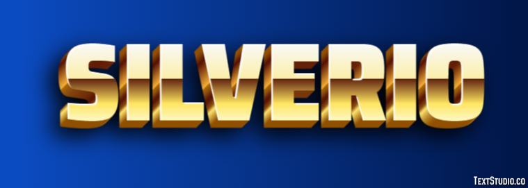 Silverio Effetto testo