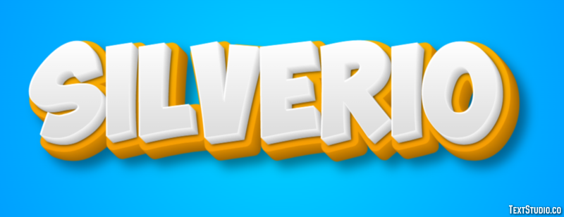 Silverio Effetto testo