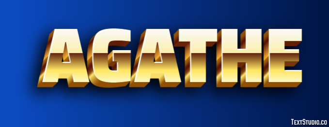 Agathe Text Effect