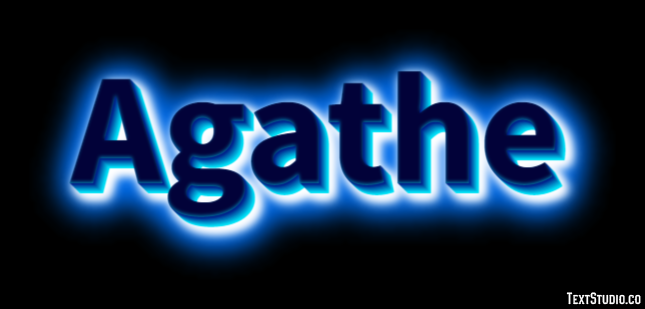 Agathe Text Effect