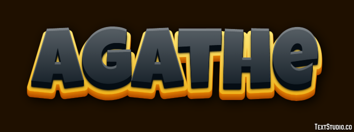 Agathe Text Effect