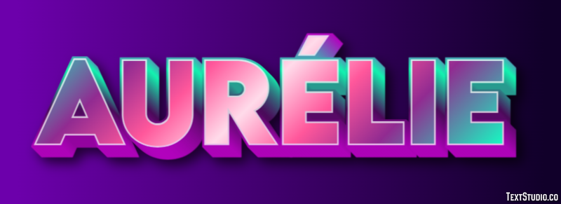 Aurélie Text Effect