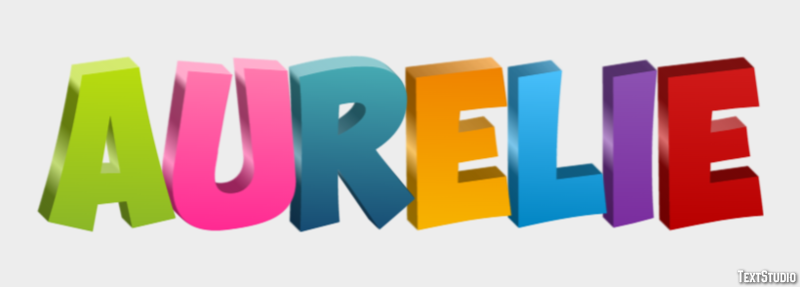 Aurélie Text Effect