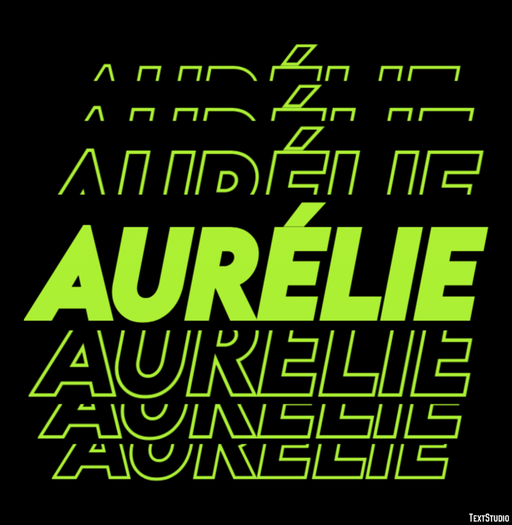Aurélie Text Effect