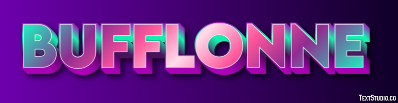 Bufflonne Effetto testo