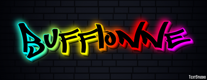 Bufflonne Effetto testo