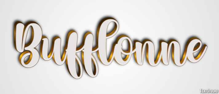 Bufflonne Effet de Texte