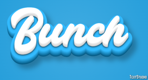 Bunch Text Effect