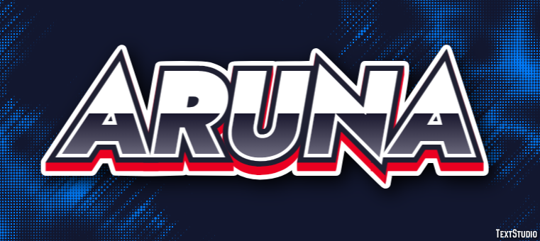 Aruna Text Effect