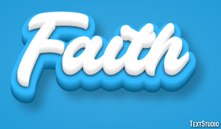Faith Efekt tekstowy