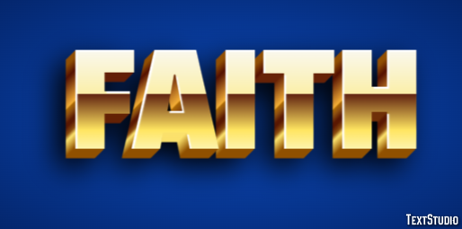 Faith Efekt tekstowy