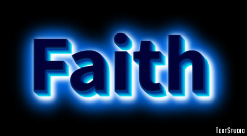 Faith Efekt tekstowy