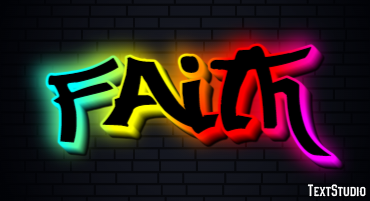 Faith Efekt tekstowy