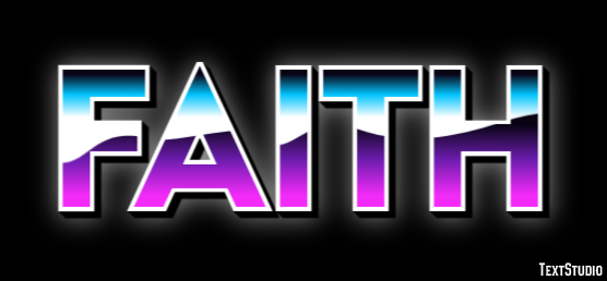 Faith Efekt tekstowy