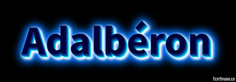 Adalbéron Effet de Texte