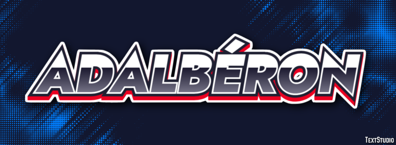 Adalbéron Text Effect