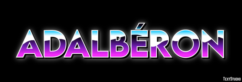 Adalbéron Effet de texte