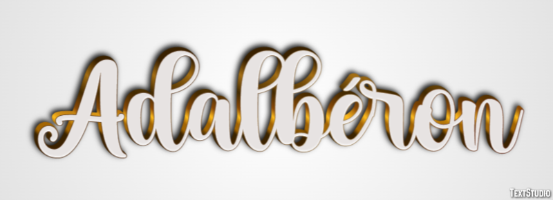 Adalbéron Effet de texte