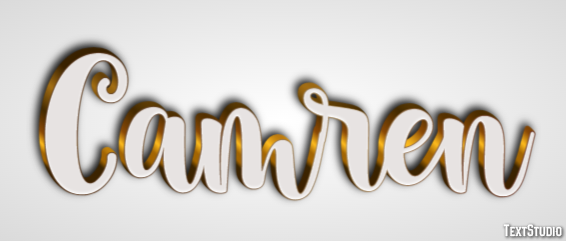 Camren Text Effect