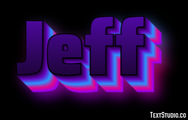 Jeff Texteffekt