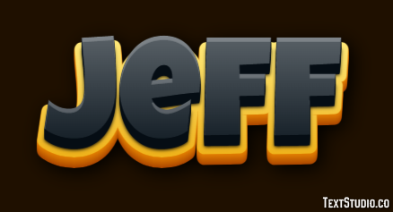 Jeff Text Effect