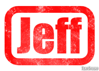 Jeff Tekst Effect