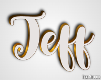 Jeff Text Effect