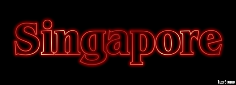 Singapore Efekt tekstowy