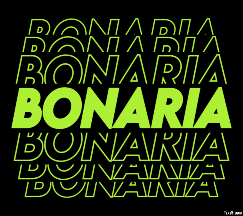 Bonaria Effetto testo