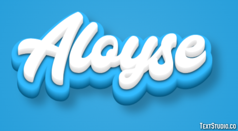 Aloyse Effet de Texte