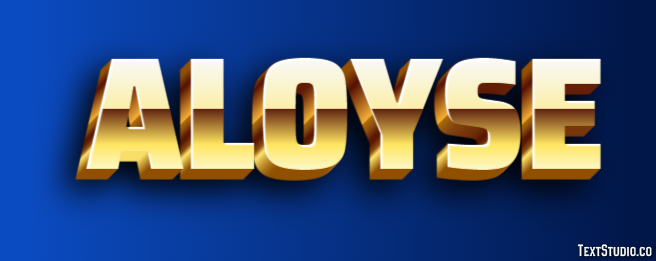 Aloyse Effet de Texte