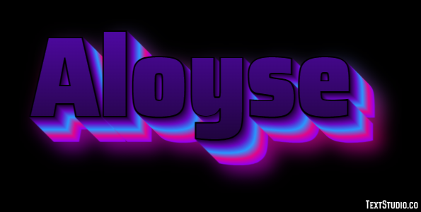 Aloyse Effet de Texte