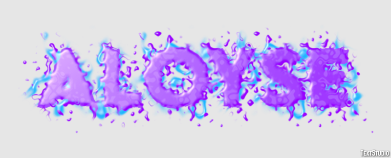 Aloyse Effet de Texte