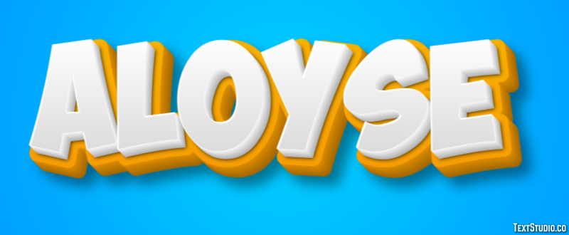 Aloyse Effet de Texte