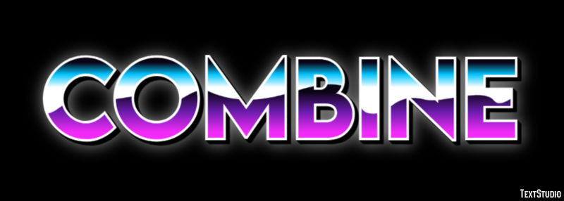 Combine Efeito de texto