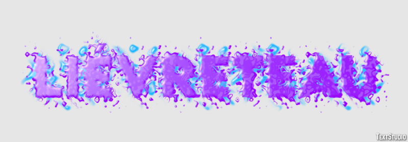 Liévreteau Efecto de Texto