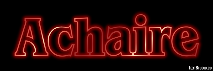 Achaire Effet de texte