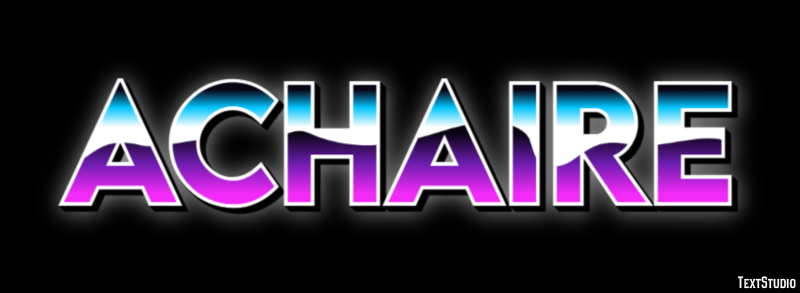 Achaire Effet de texte