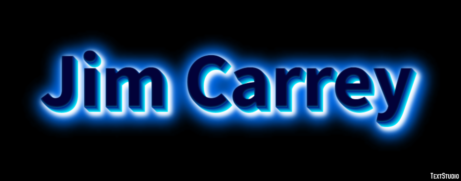 Jim Carrey Efecto de Texto