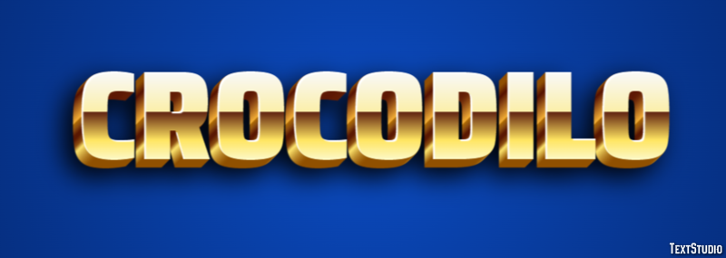Crocodilo Effet de Texte