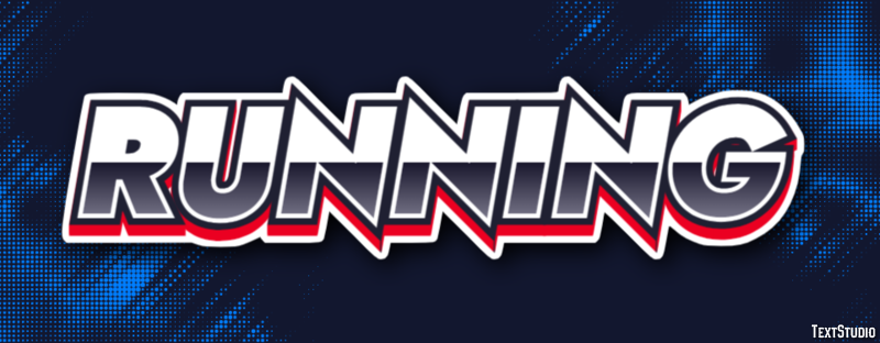 Running Text Effect