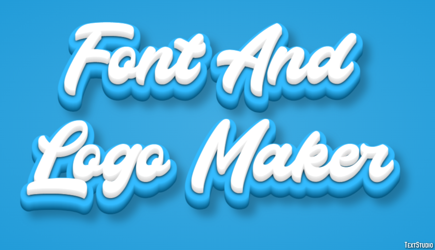 Font And Logo Maker Efecto de Texto
