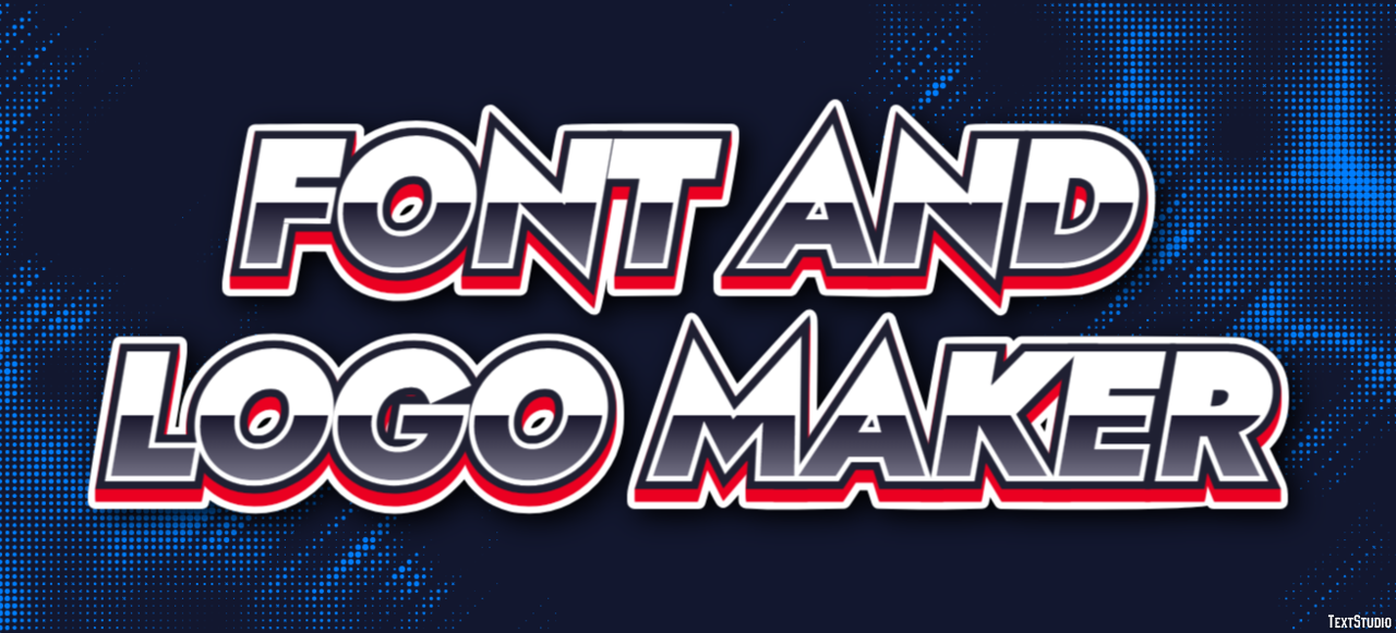 Font And Logo Maker Efeito de texto