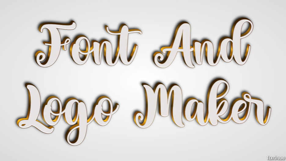 Font And Logo Maker Efekt tekstowy