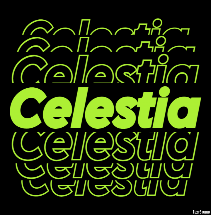 Celestia Text Effect