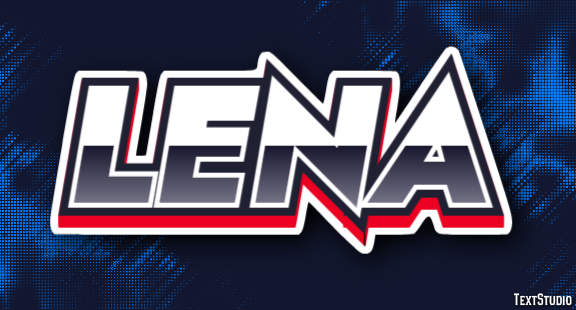 Lena Effetto testo