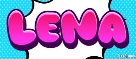 Lena Efecto de Texto
