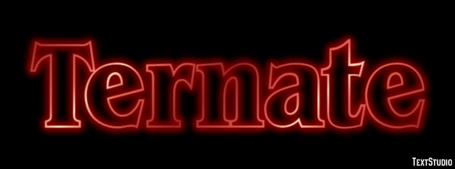 Ternate Text Effect