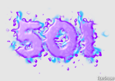 501 Text Effect